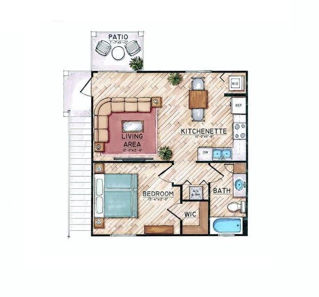 Floorplan - Messina Luxury Apartments