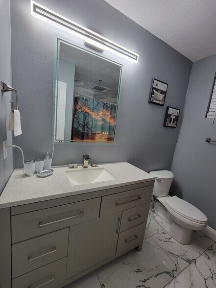 Bathroom vanity - 1116 Madrid Ave