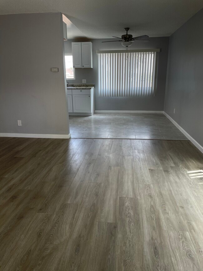 Living room to dining room - 709 S Primrose Ave