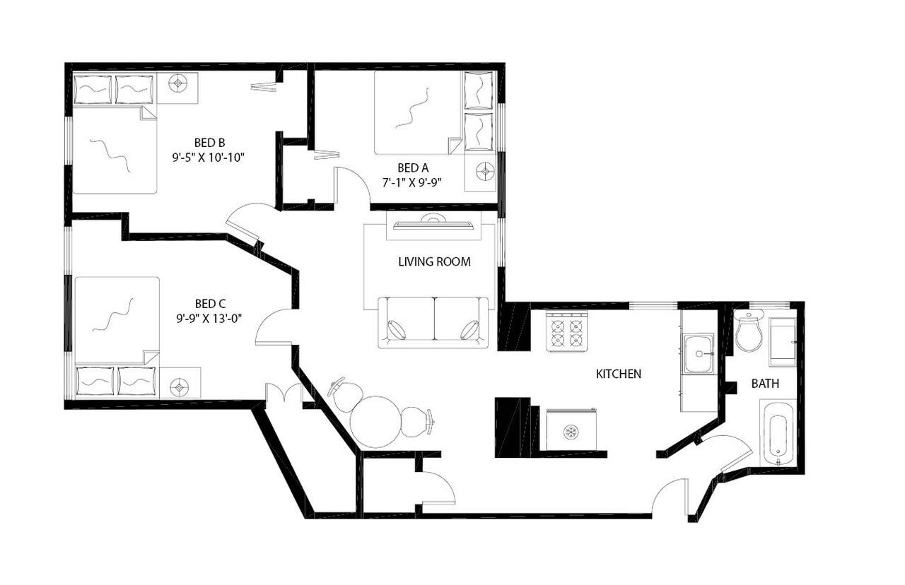 Building Photo - Room in Shared 3 bed/1 bath home