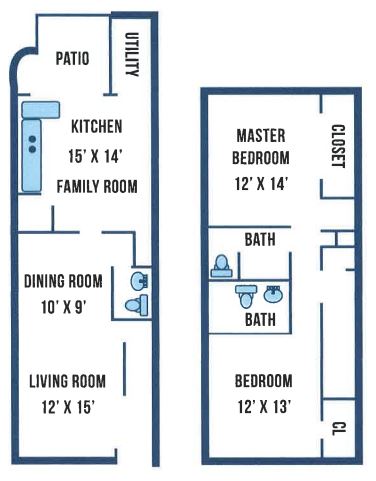 Floorplan - Townhomes at Montgomery