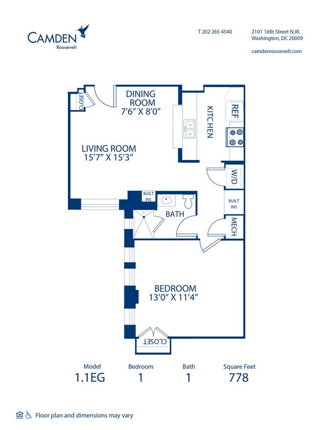 Floorplan - Camden Roosevelt