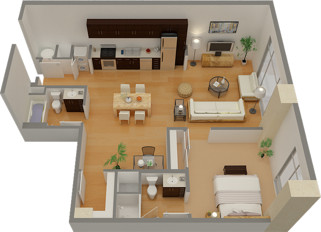 Floorplan - 800J Lofts