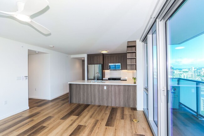 Building Photo - The Park on Keeaumoku - largest 2-bedroom residence offering 1,074 square feet of interior living...