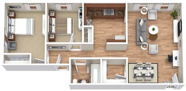 Floorplan - Granite City Apartments