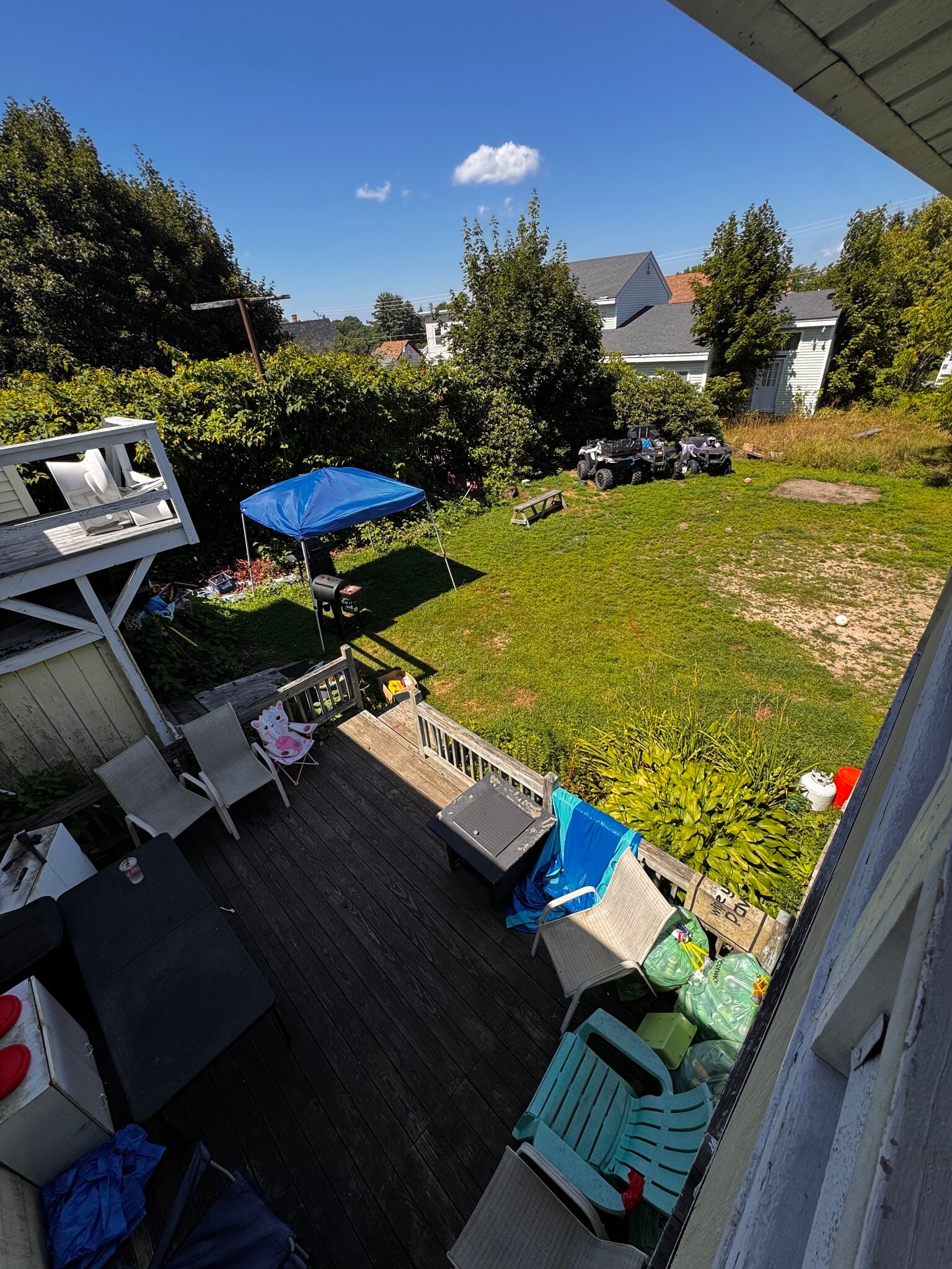 Shared backyard - 232 Elm St
