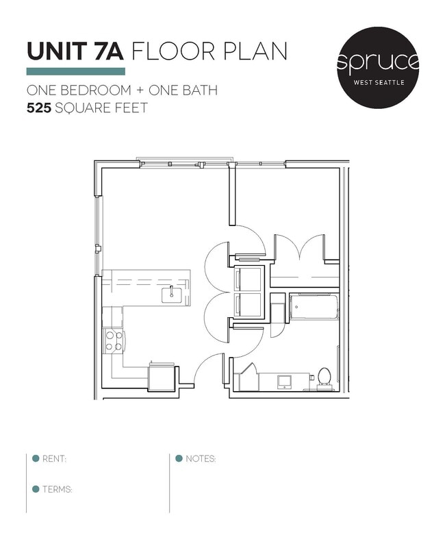 Floorplan - Spruce