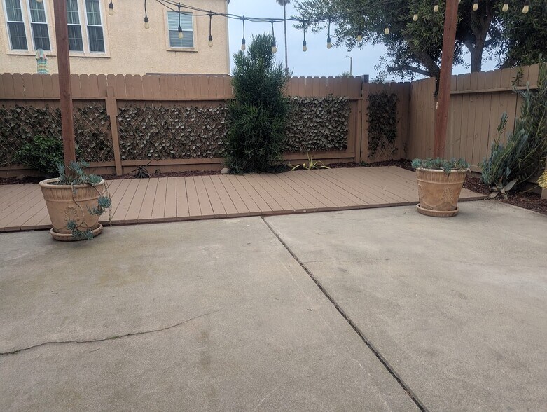 Back yard - 1015 Canal St