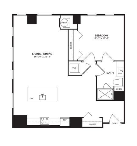 Floorplan - Windsor 3000 Huron