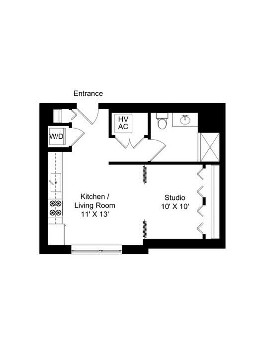Floorplan - 851 West