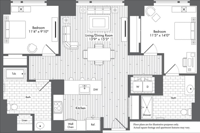 Floorplan - Waterside Place by Windsor