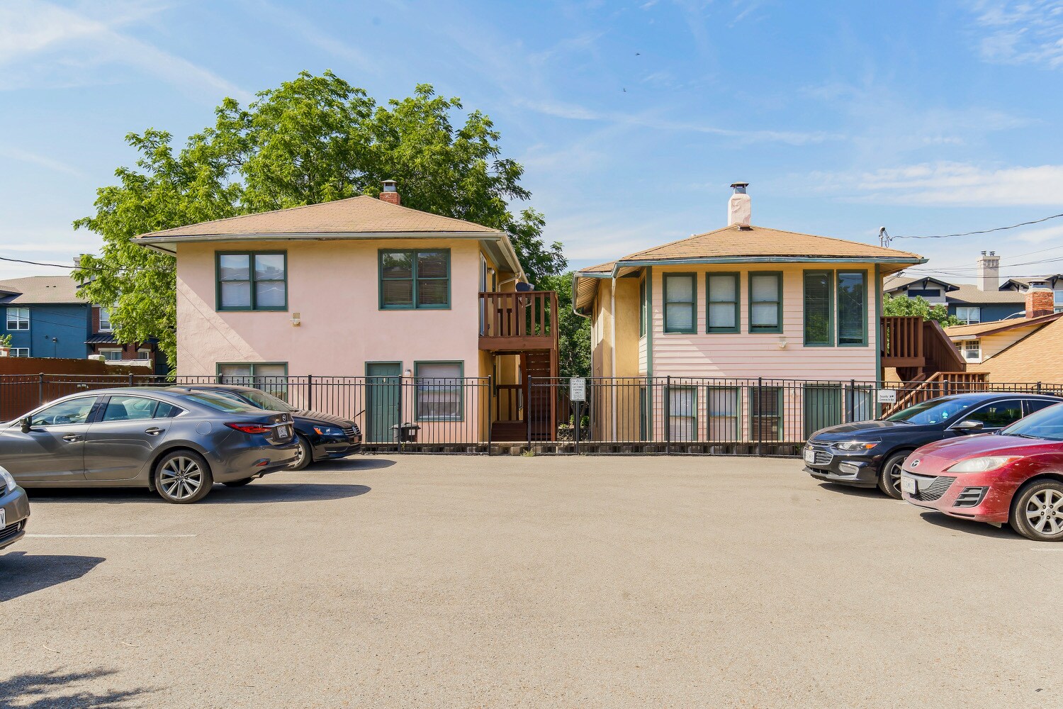 Parking lot behind building - 621 W 43rd St