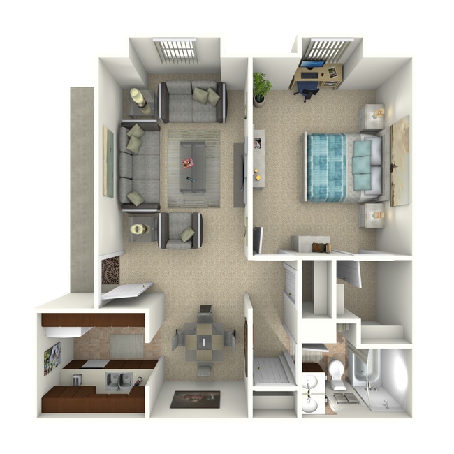 Floorplan - Bainbridge Apartments