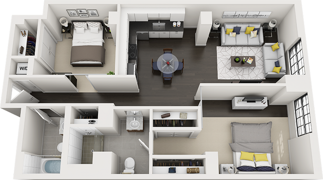 Floorplan - The Lofts at Atlantic Wharf