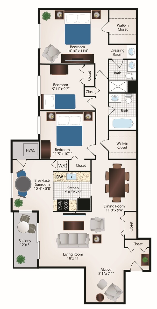 Floorplan - Country Place