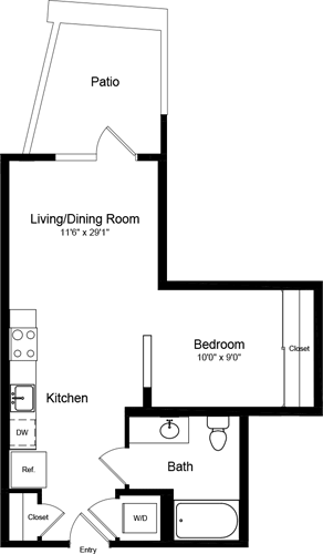 Floorplan - Potrero 1010