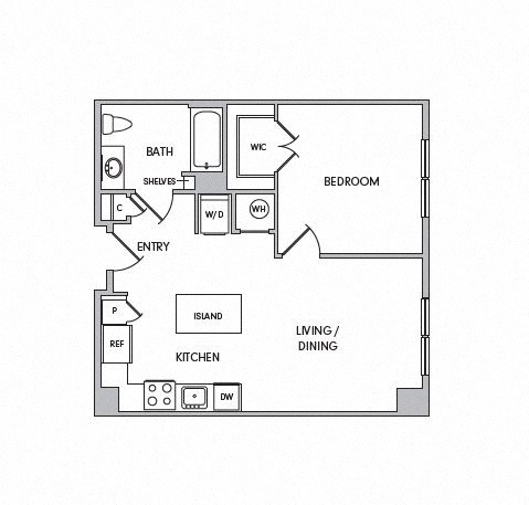 Floorplan - CityLine - Jersey City West