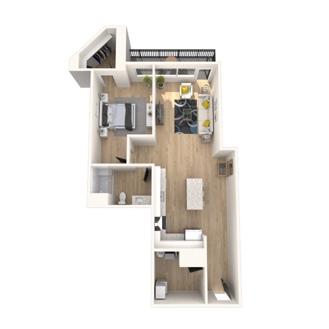 Floorplan - Main Living Apartments