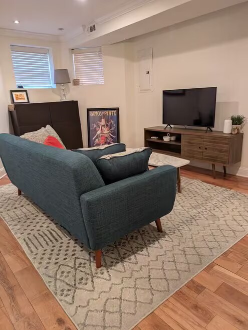 Basement Unit - Front Room - 2033 13th St NW