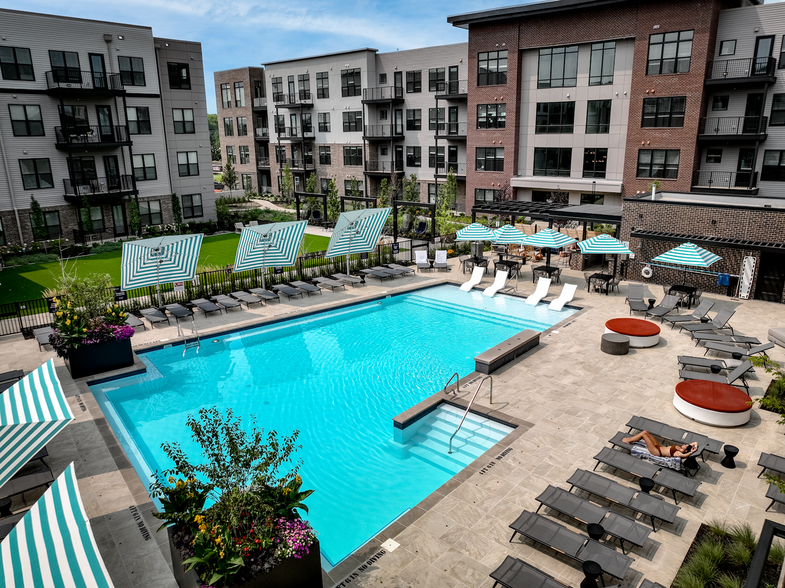 The Thomas at GVX: Pool and Courtyard - Midpoint East at GVX