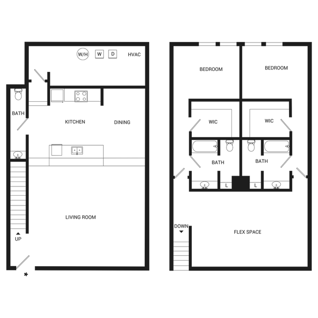 Floorplan - Bass Lofts Apartments