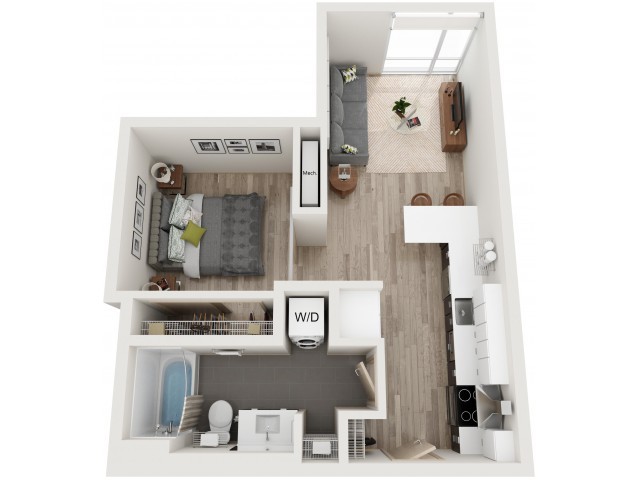 Floorplan - Gibson Apartments