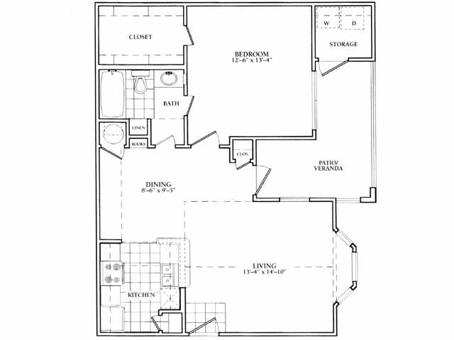 1BR/1BA - The Enclave at Quail Crossing