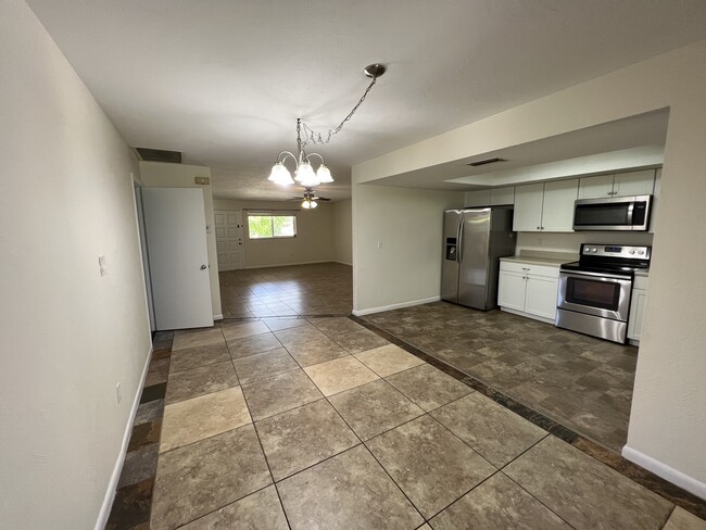 Kitchen with area for dining table - 4705 Palm Tree Blvd