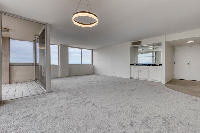 Balcony, Dining Area & Living Room - 3535 1st Ave