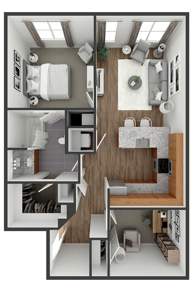 Floorplan - The View at Old City