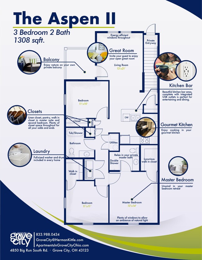 Floorplan - Crossing at Grove City