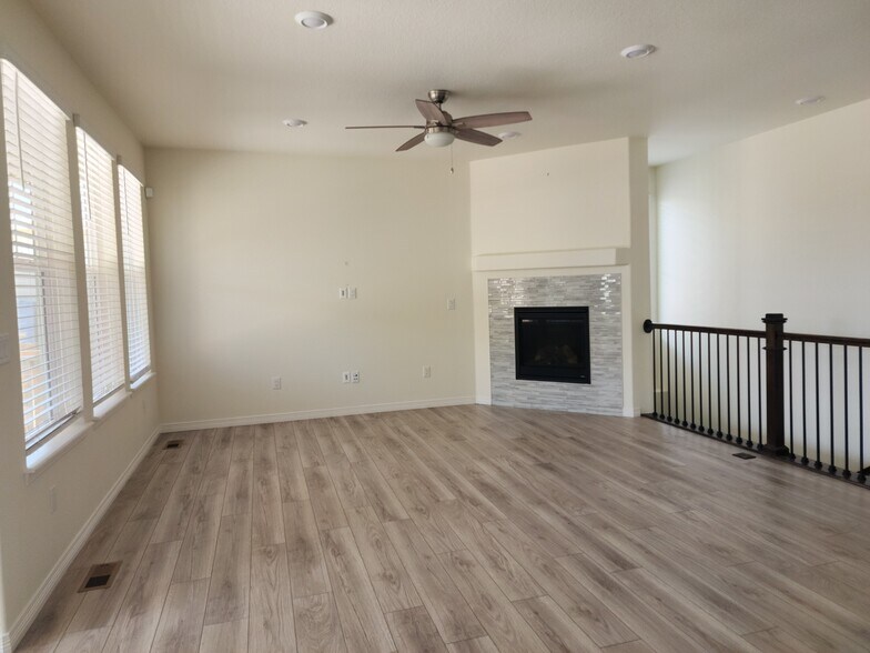 Living Room with Gas Fireplace - 16384 Fillmore St