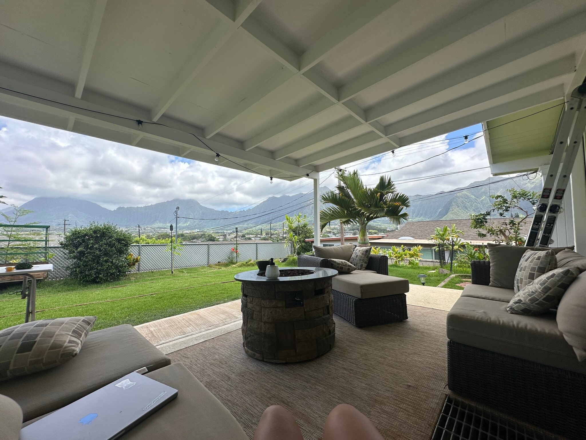 Backyard Patio - 45-185 Lilipuna Rd