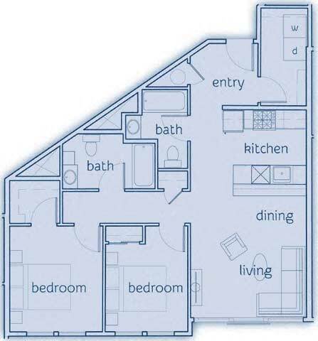 Floorplan - Compass Apartments