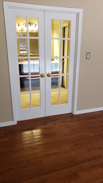 Master bedroom view of bath - 24985 Capshaw Rd