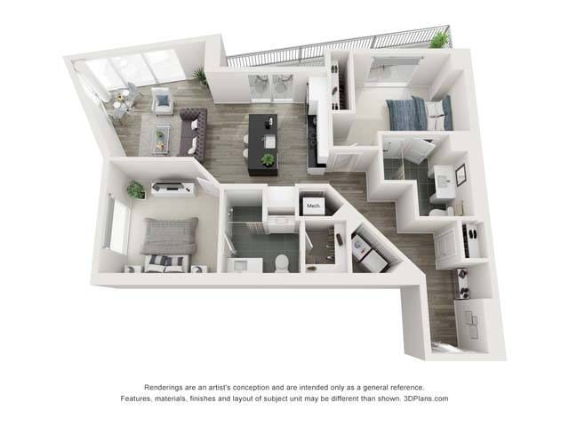Floorplan - Registry on the Park