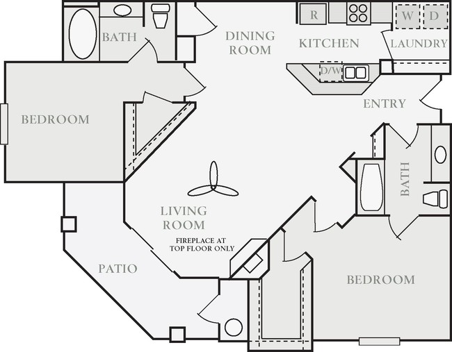 Floorplan - North Pointe Apartments