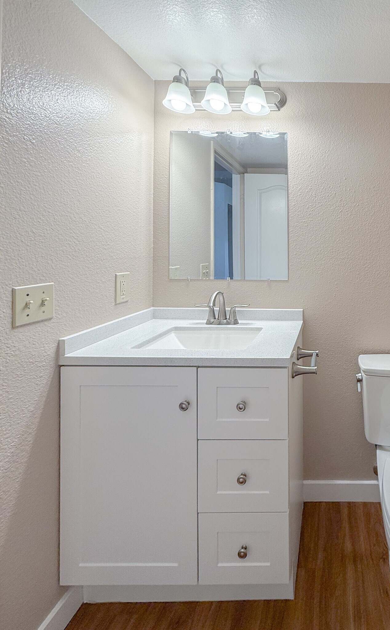 remodeled downstairs powder room - 1780 Crystal Ridge Way