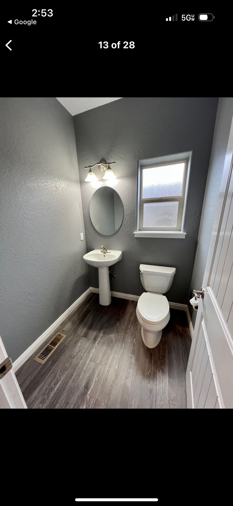 half downstairs bath - 855 Virginia Dr