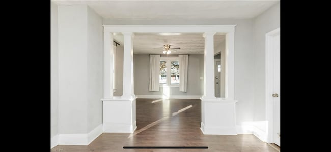 View of living room from dining room - 3436 Chesapeake Blvd