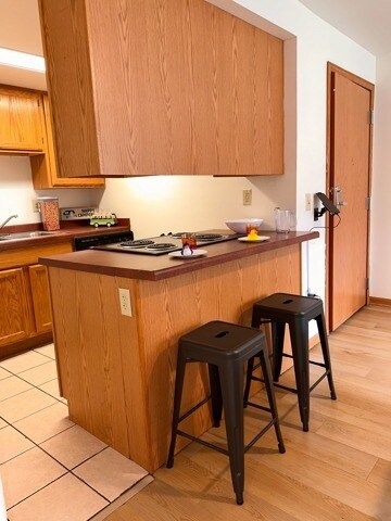 Kitchen-2 Bedroom Model Unit - Varsity Campus Apartments