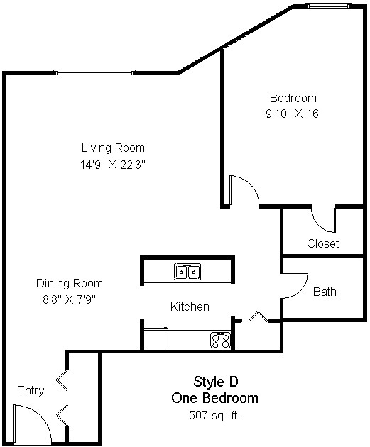 Floorplan - Rivertown Commons