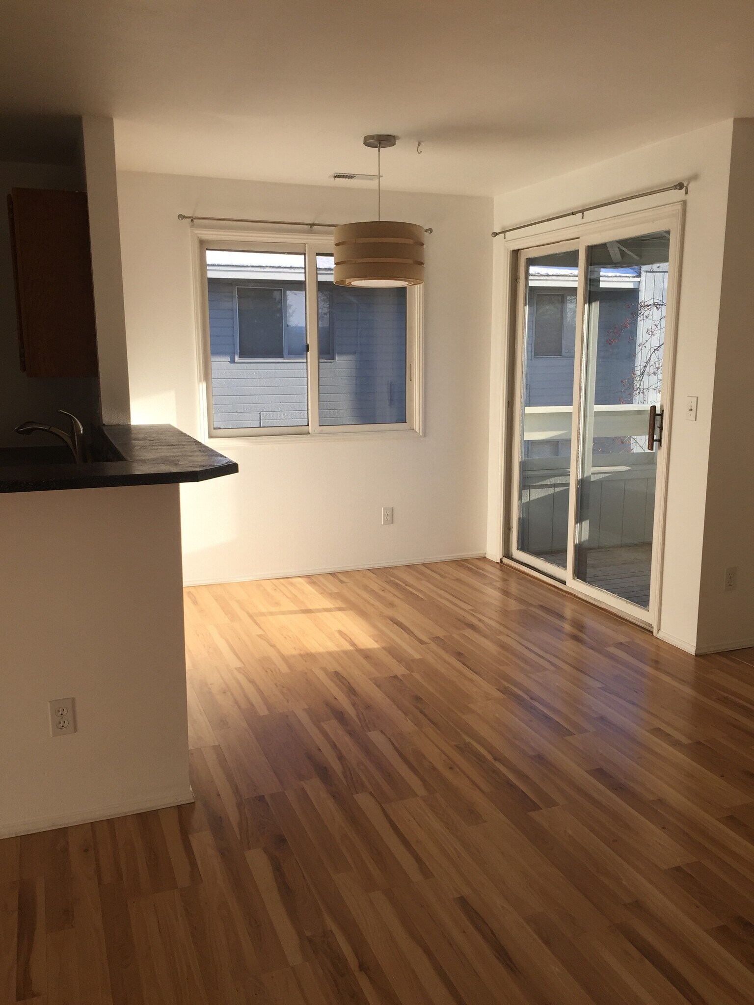 Living/Dining Area with View of Balcony - 4240 Folker St, #B202