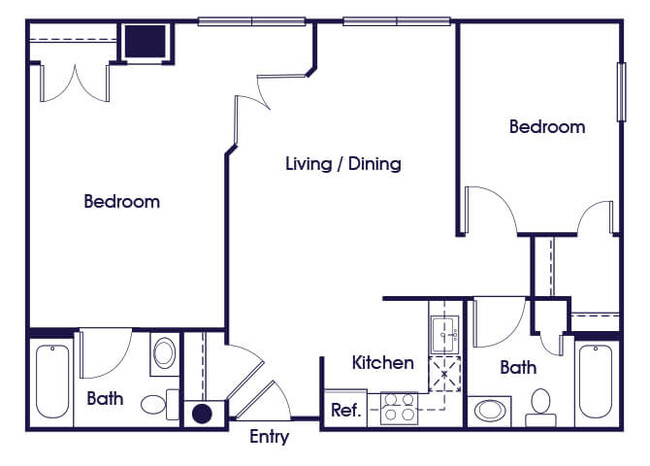 Floorplan - Guardian Place Apartments