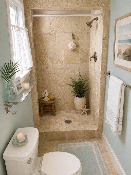 Photo staged with assistance from ChatGPT to show decorative finishes. - 1415 Bonnie Brae St