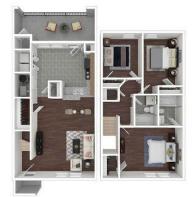 Floorplan - Greens of Hickory Trail