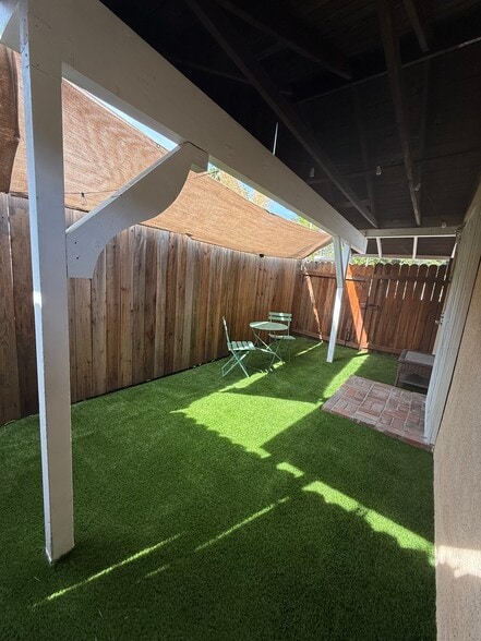 Private Patio - 17606 Roscoe Blvd