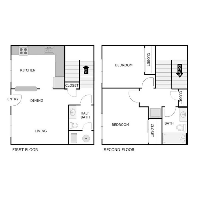 Floorplan - MEADOWVIEW TOWNHOMES