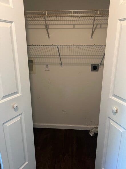Washer dryer hookup in closet - 67 Maple St