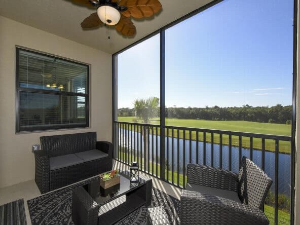 View from the Lanai to the left - 17810 Gawthrop Dr